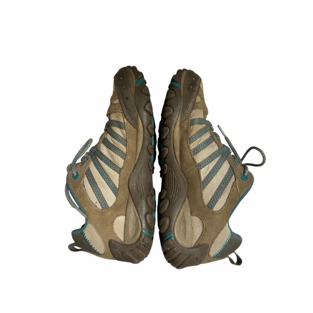 Merrell Crosslander 2 Waterproof Womens 7.5 Hiking Shoes Gray Turquoise Nice - Picture 5 of 6